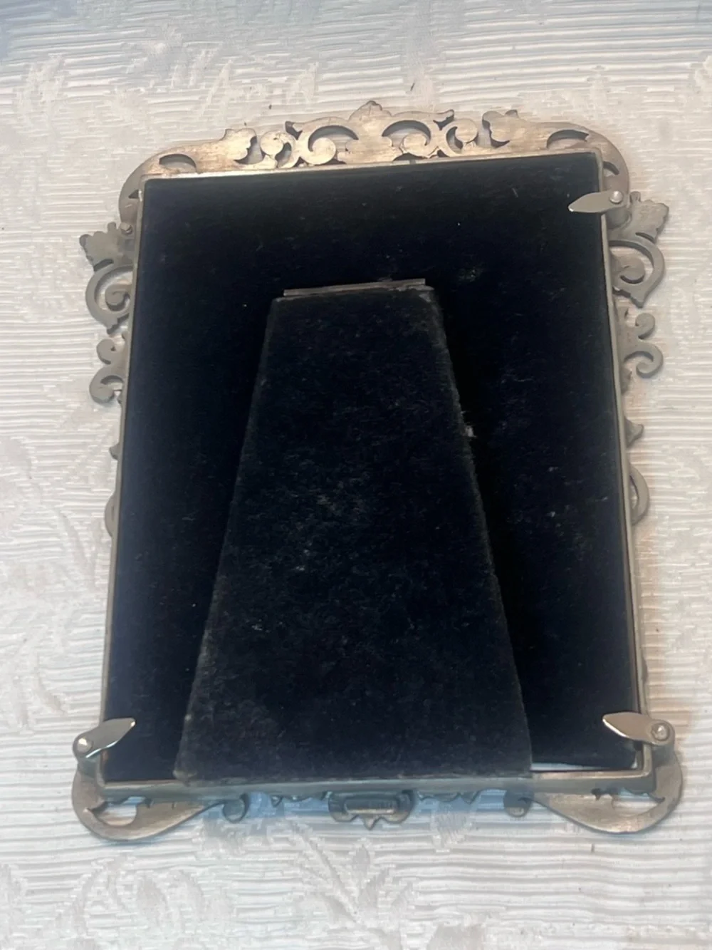 Lenox Kirk Stieff Pewter Picture Frame American Museum Collection 5X7 NWOT